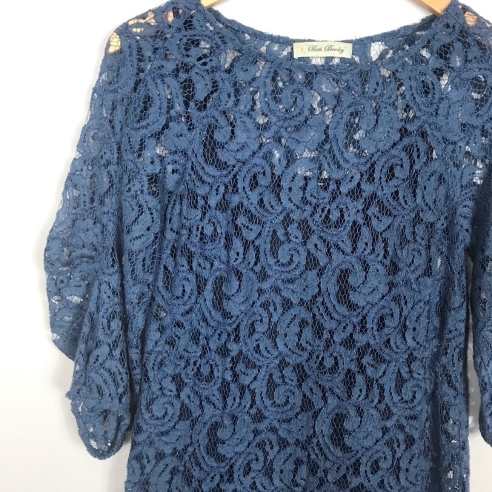 Beth & Bowley Crochet Lace Sheath Dress - Picture 3 of 4